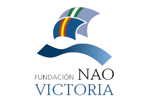 Logo Fundacion Nao Victoria, entidad colaboradora de la Vuelta al Mundo Magallanes-Elcano